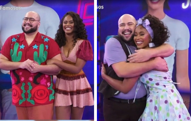 tiago abravanel e brenda martins super dança