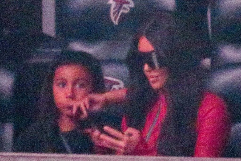 Kim Kardashian e a filha North, de 8 anos