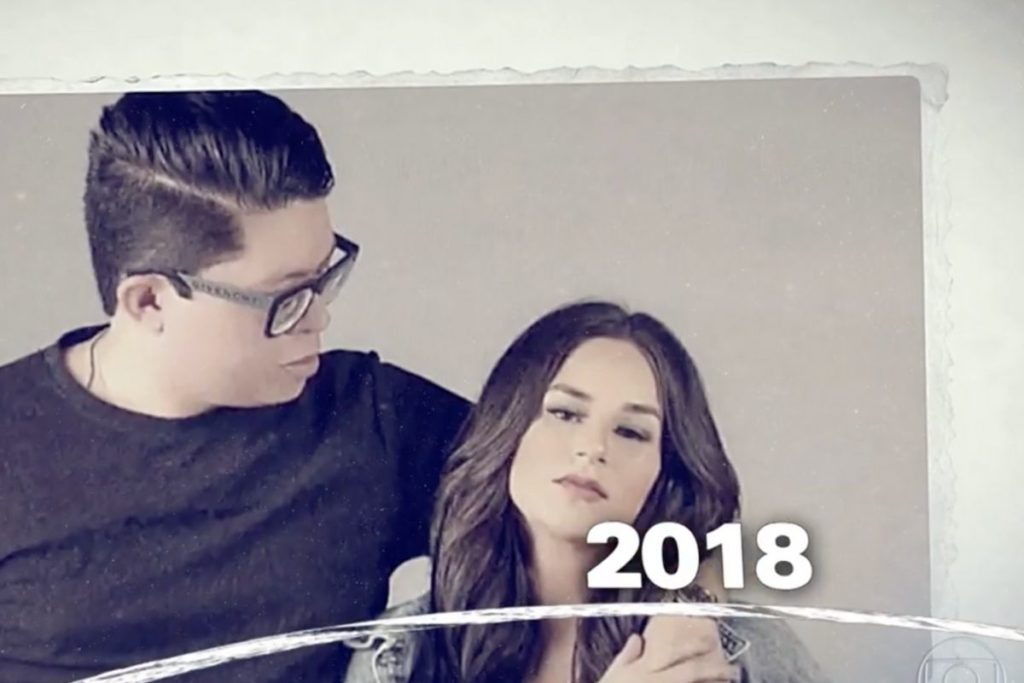 Pamella Holanda e seu ex-marido DJ Ivis