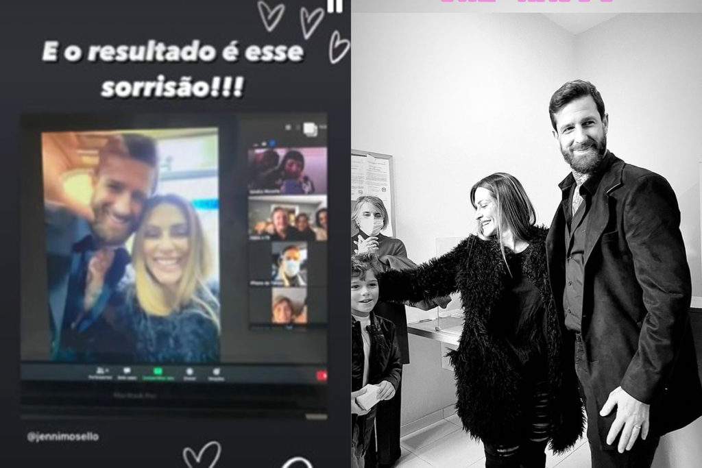 Cleo se casou com Leandro D'Lucca com uma cerimônia no civil