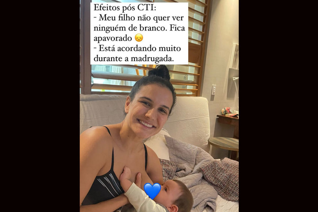 Kyra Gracie revela trauma do filho após internação