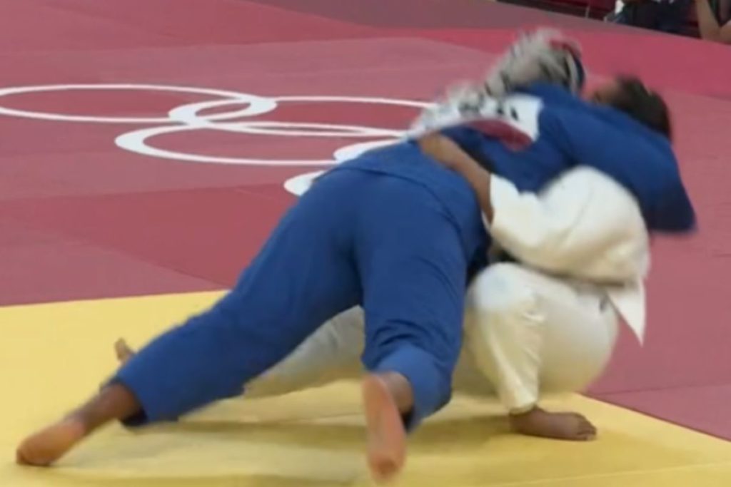 Maria Suellen sofreu grave lesão no joelho em luta no judô