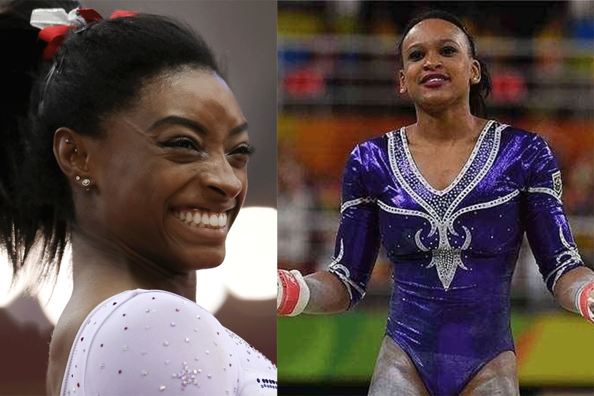 Rebeca Andrade é prata no individual geral do Mundial de ginástica; Simone  Biles conquista hexa