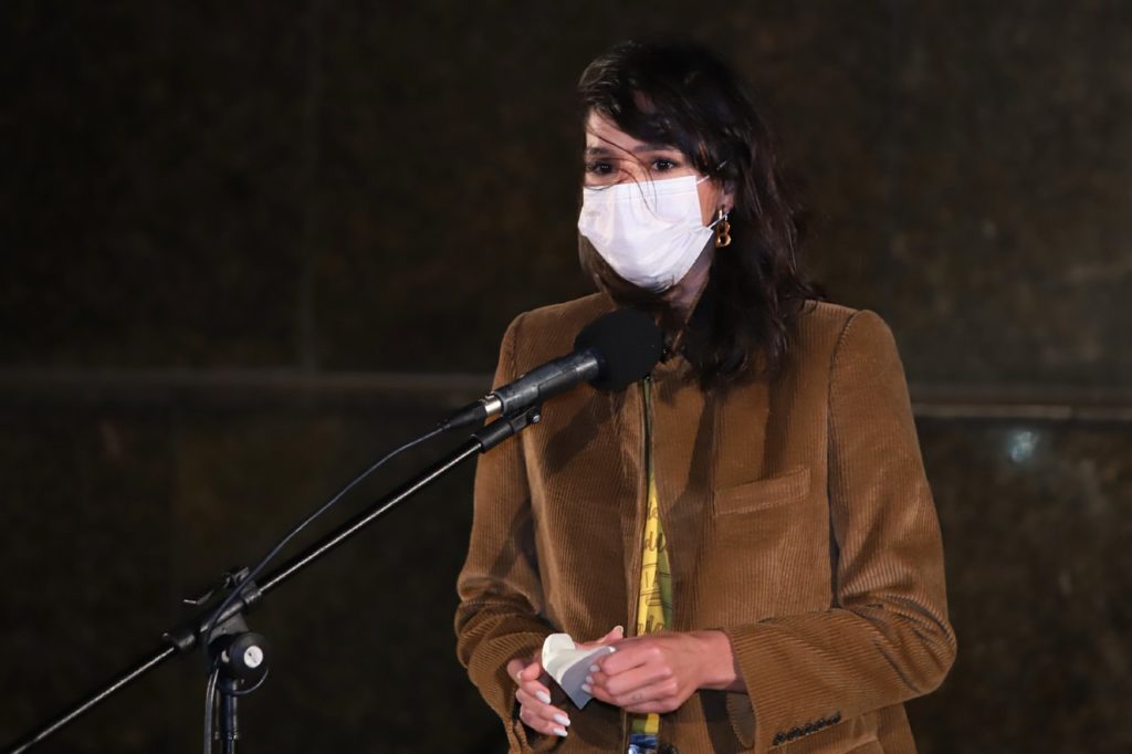 Bruna Marquezine no evento da IKMR