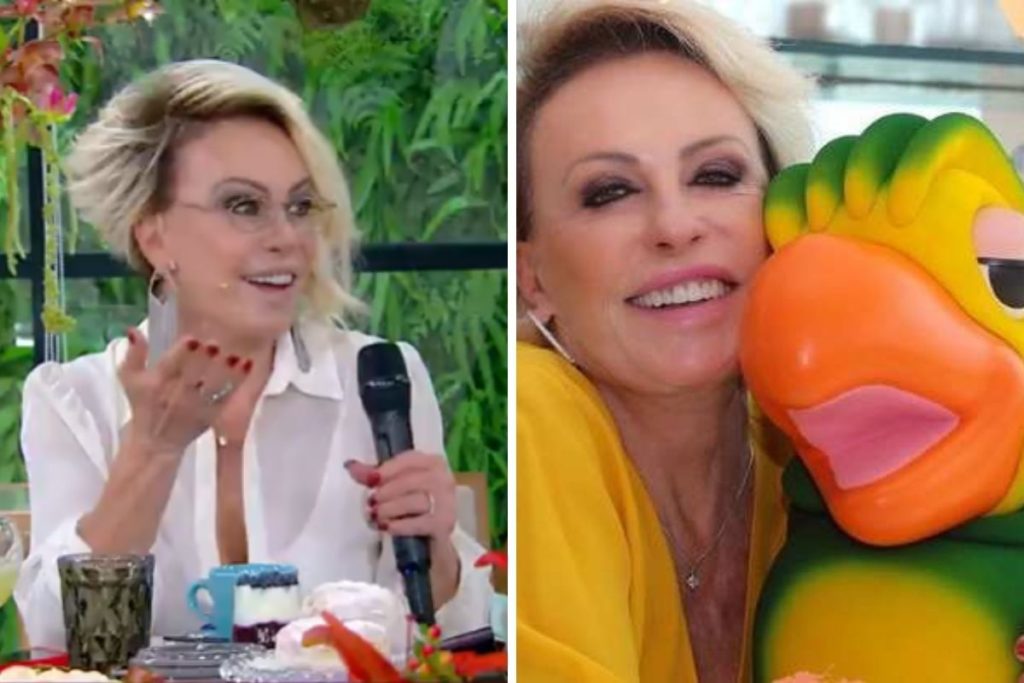 Ana Maria Braga com Louro José