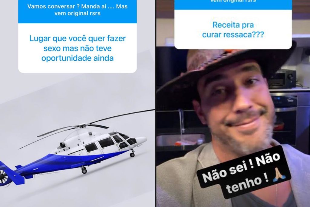 André Marques respondeu perguntas dos fãs nas redes sociais