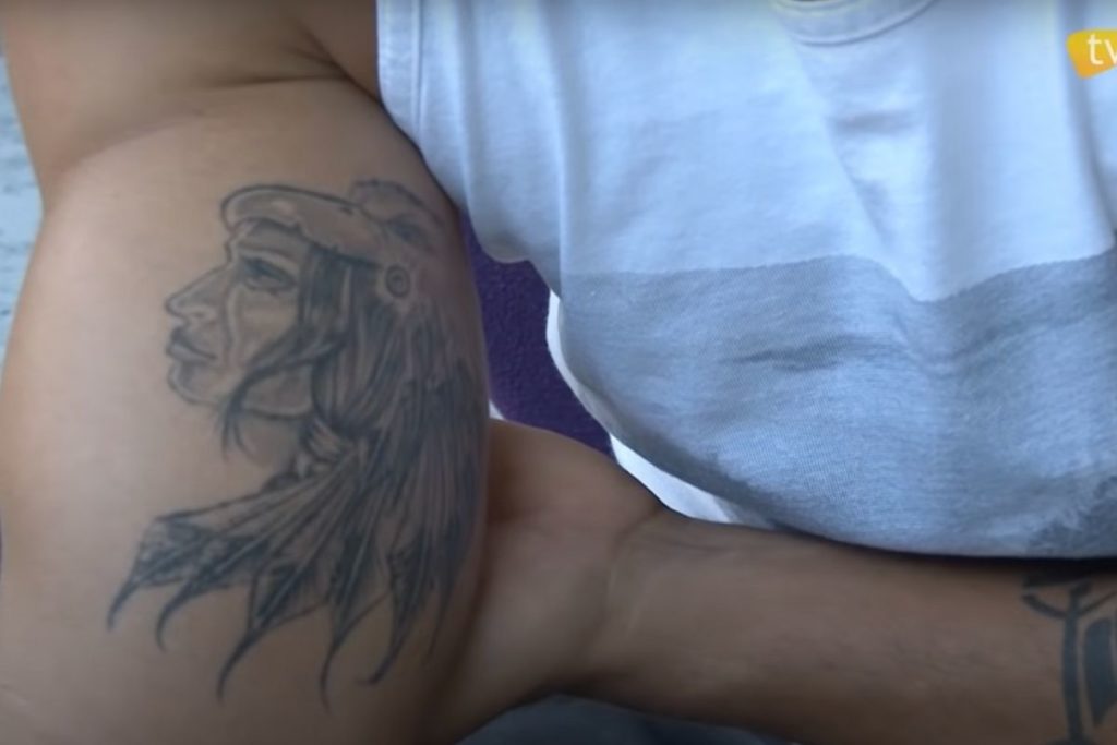 Um índio tatuado por Diogo Nogueira
