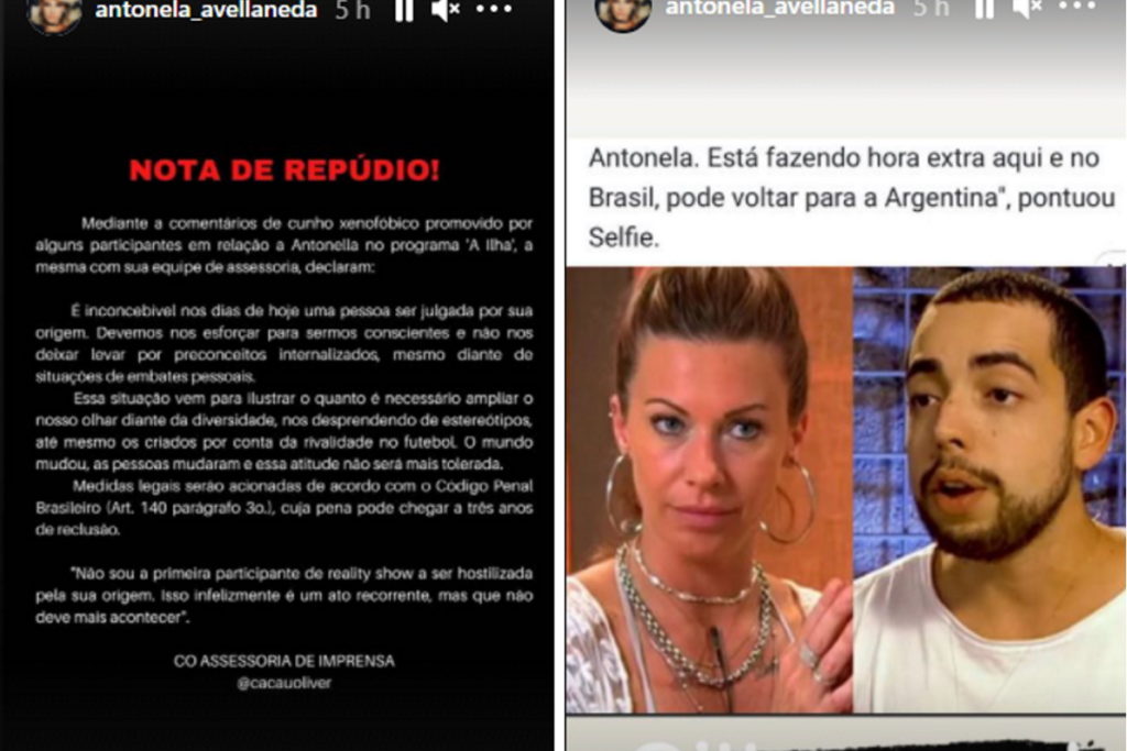 Comunicado de Antonella nas redes sociais

Foto Reproducao