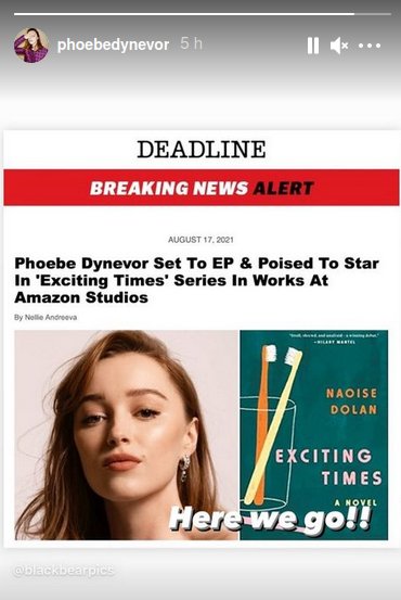 Phoebe Dynevor confirma novo trabalho na TV