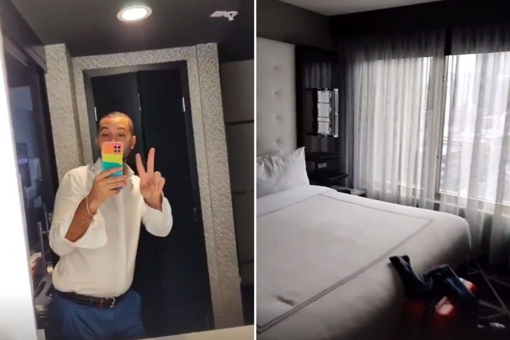 Gil do Vigor mostra um pouquinho de Hotel em São Francisco, Califórnia