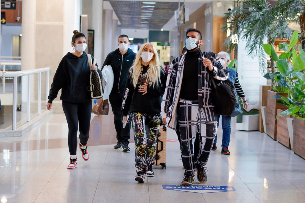 Luísa Sonza causou tumulto no aeroporto Santos Dumont
