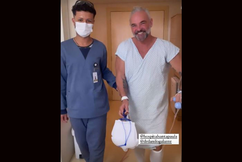 Mateus Carrieri passou por cirurgia na próstata