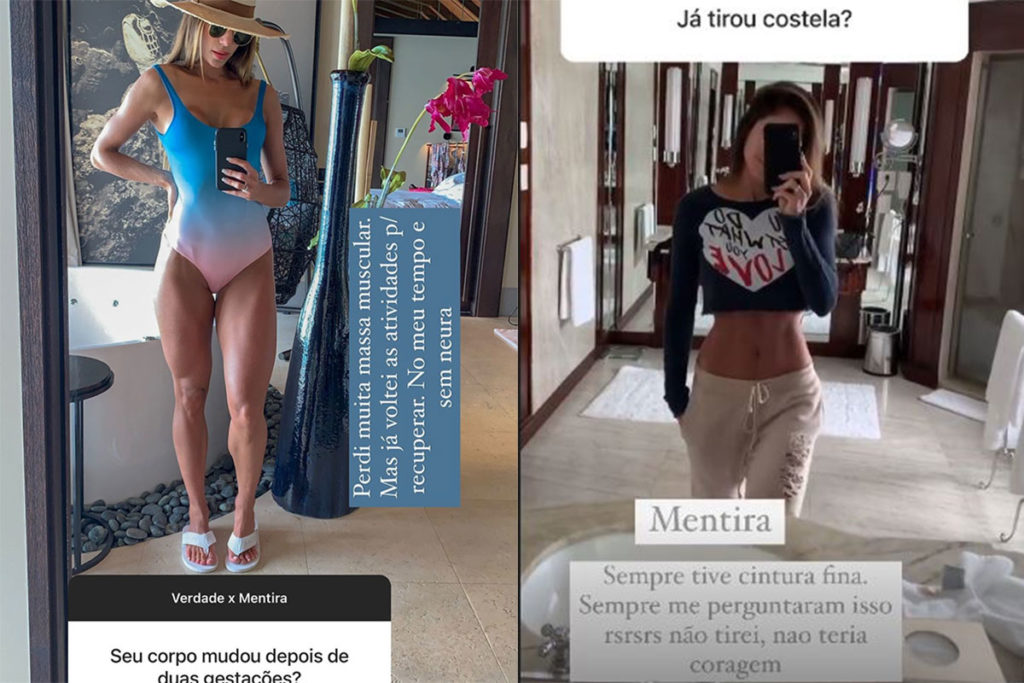 Romana Novais comentou sobre mudanças no corpo e afirmou que não tirou costela para afinar a cintura