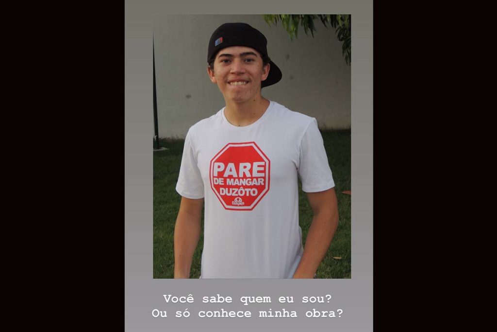 Whindersson Nunes surpreende com foto da adolescência