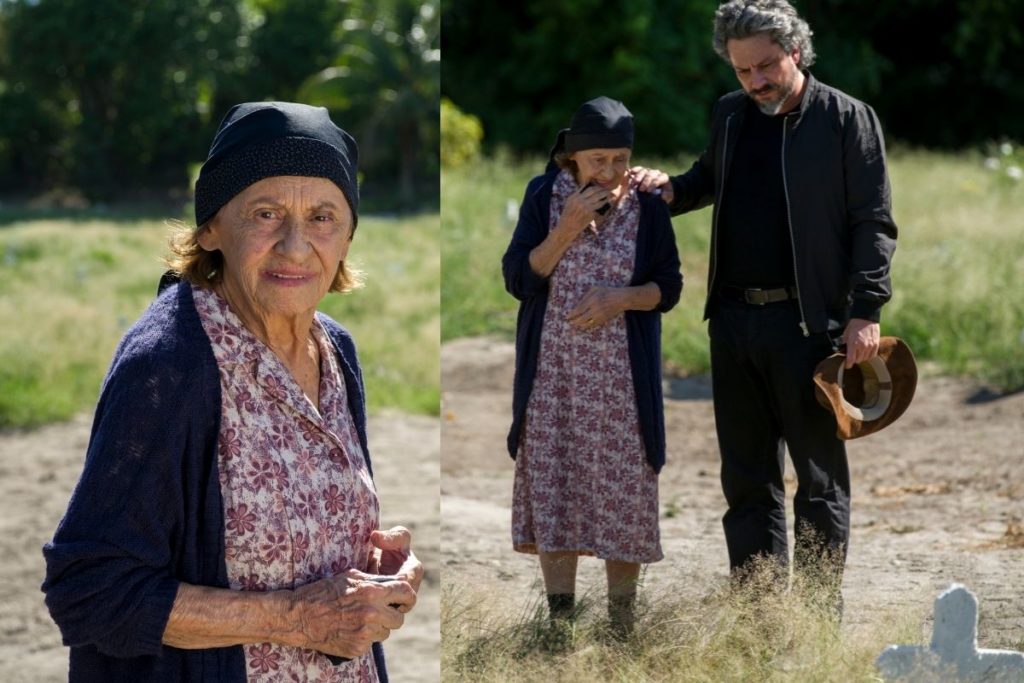 Império: José Alfredo (Alexandre Nero) encontra Jesuína (Laura Cardoso) mãe do verdadeiro Maurílio