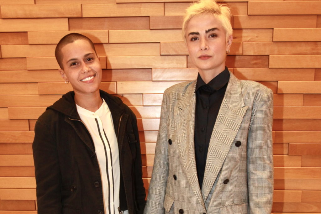 Larissa Mares e Maria Casadevall lado a lado