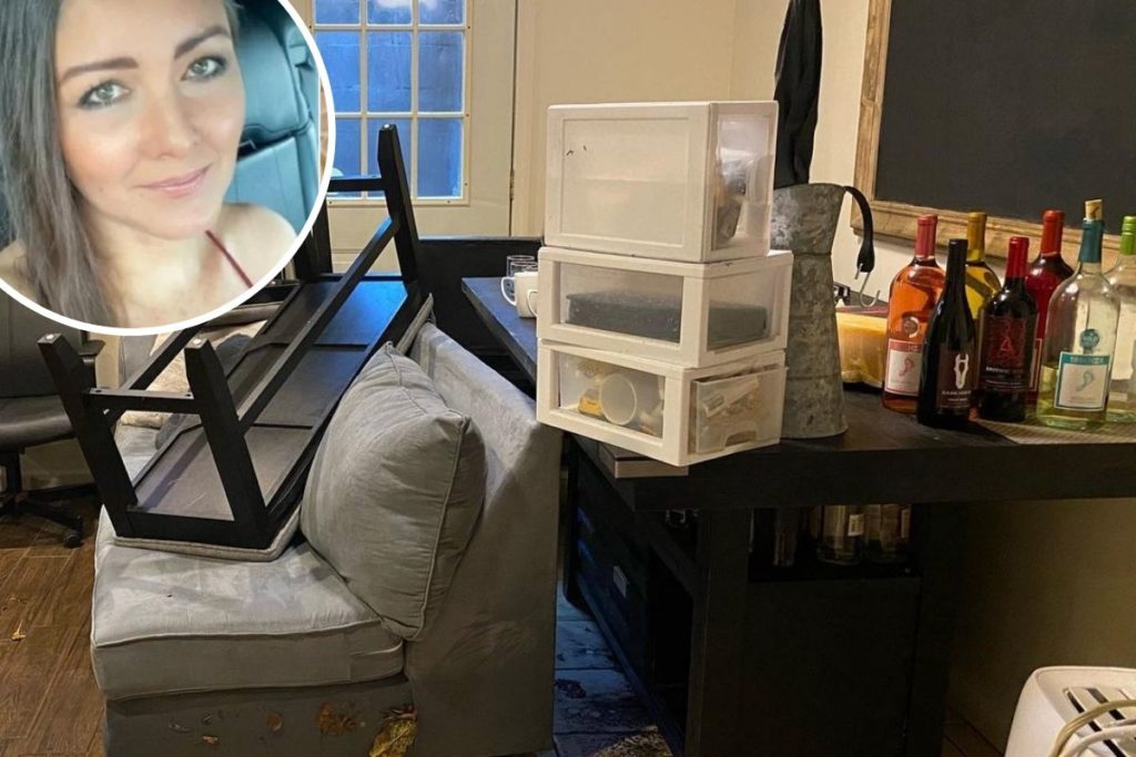 Nana Gouvêa mostra estragos que a tempestade em Nova York fez em sua casa