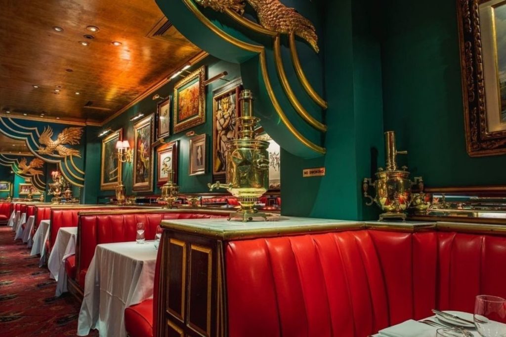 Restaurante The Russian Tea Room, em Nova York  