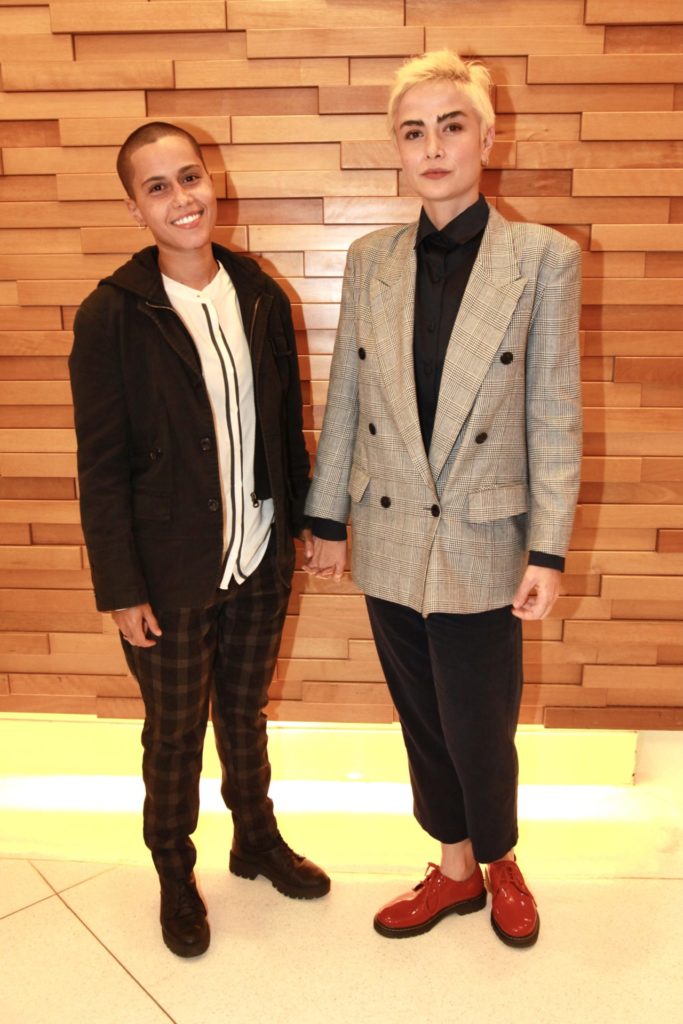 Maria Casadevall e Larissa Mares no evento