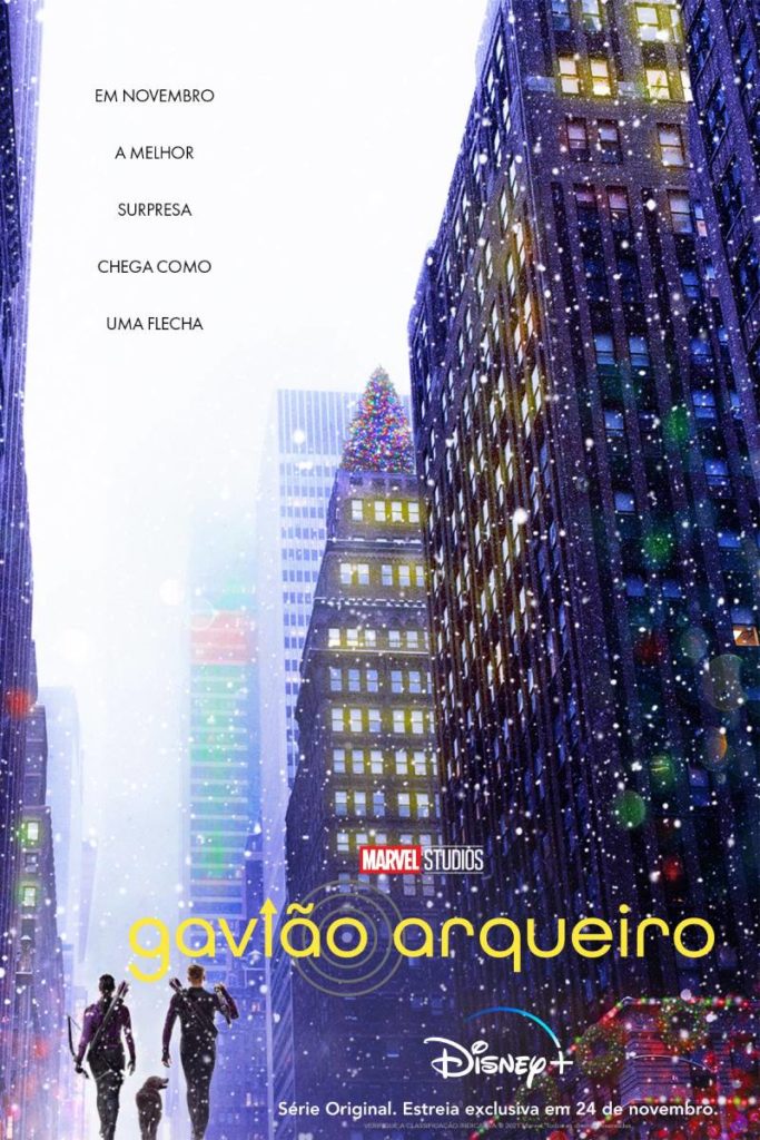 Pôster da série "Gavião Arqueiro"