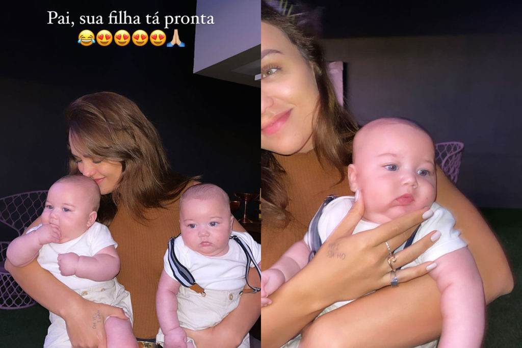 Rafa Kalimann posa com bebês e garante que está pronta para ser mãe