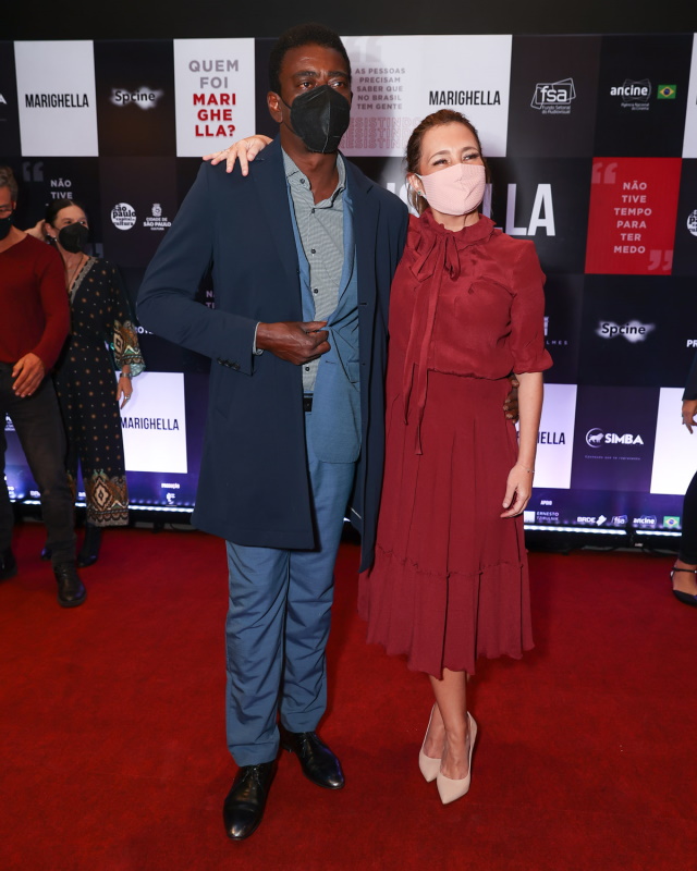 Seu Jorge e Adriana Esteves