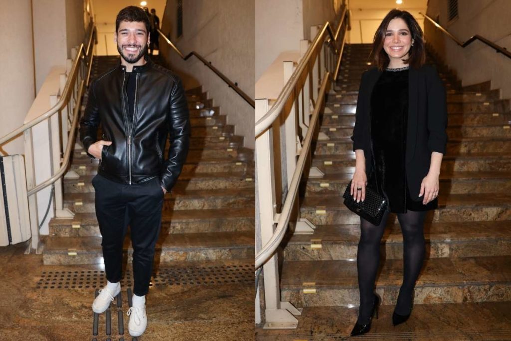 Bruno Fagundes e Sabrina Petraglia Estreia da peça Barbara, espetáculo solo de Marisa Orth