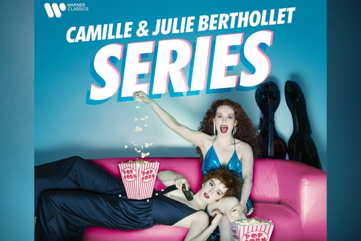 Camille e Julie Berthollet em capa de disco temático