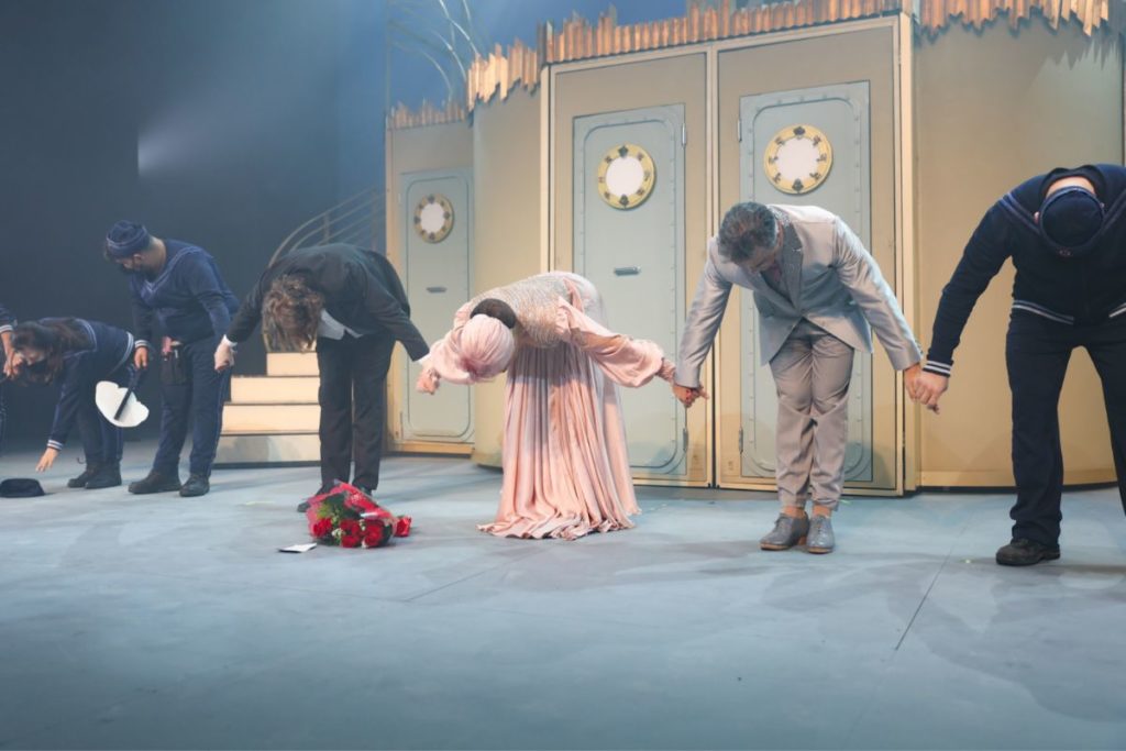 Claudia Raia  no espetáculo 