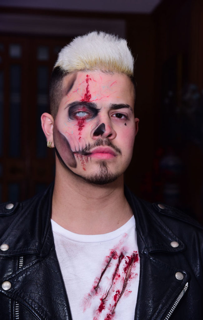 Jottapê na festa de halloween do Gossip no Insta