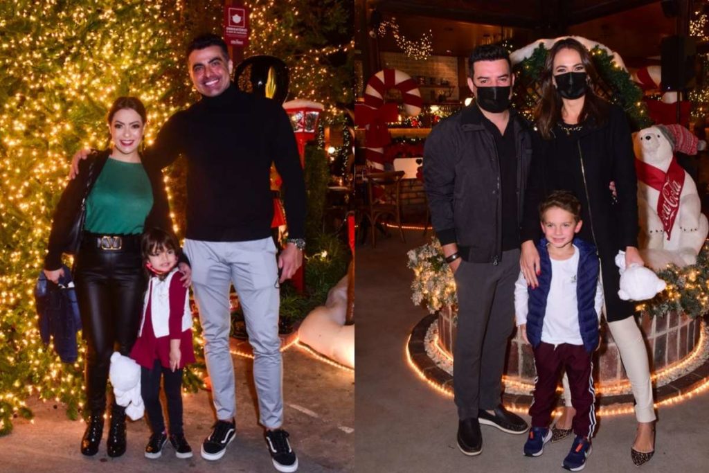 Inauguração de decoração de Natal reune famosos em São Paulo