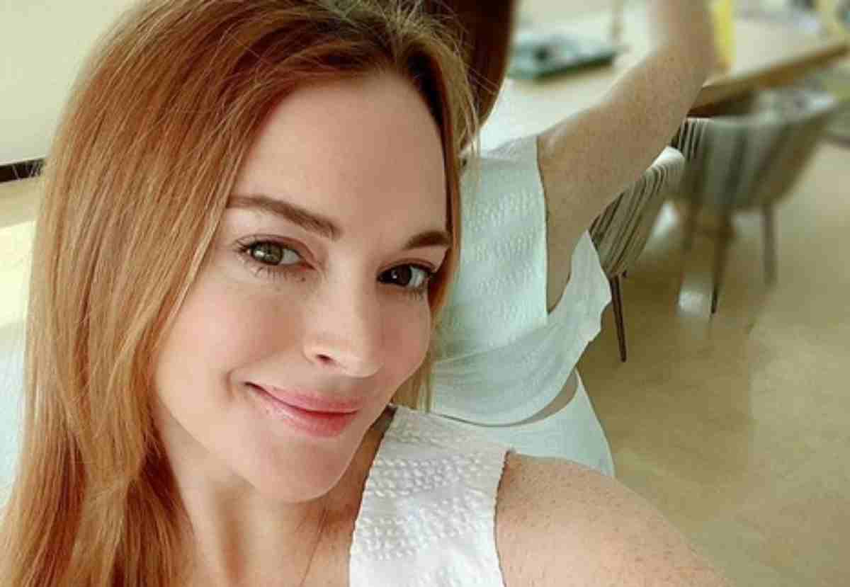 Lindsay Lohan, selfie Instagram