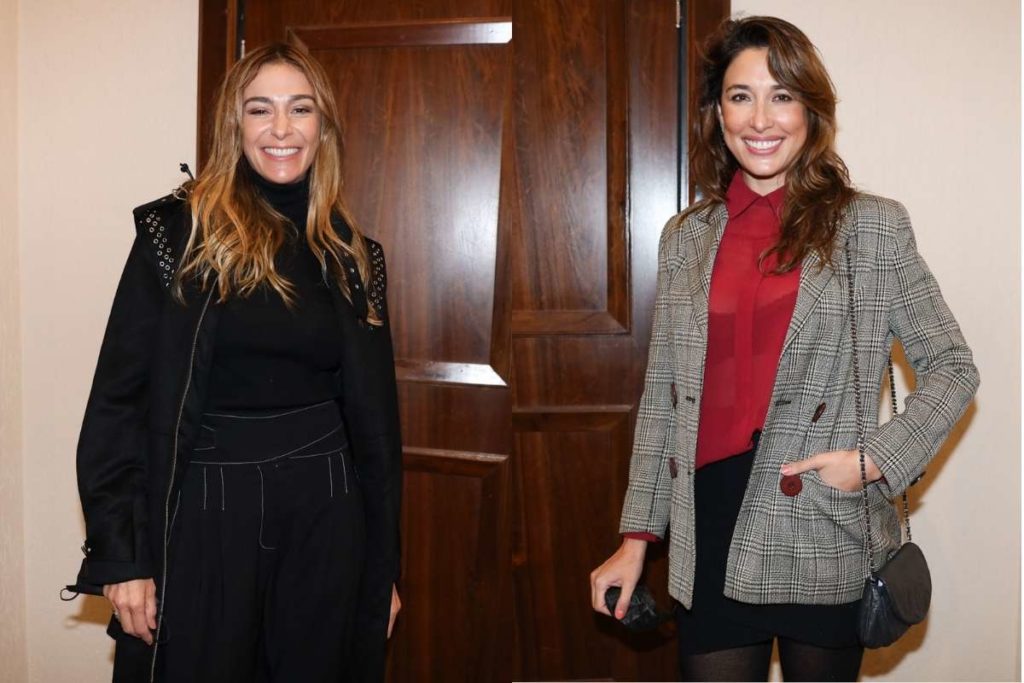 Monica Martelli e Gisele Itiê na Estreia da peça Barbara, espetáculo solo de Marisa Orth