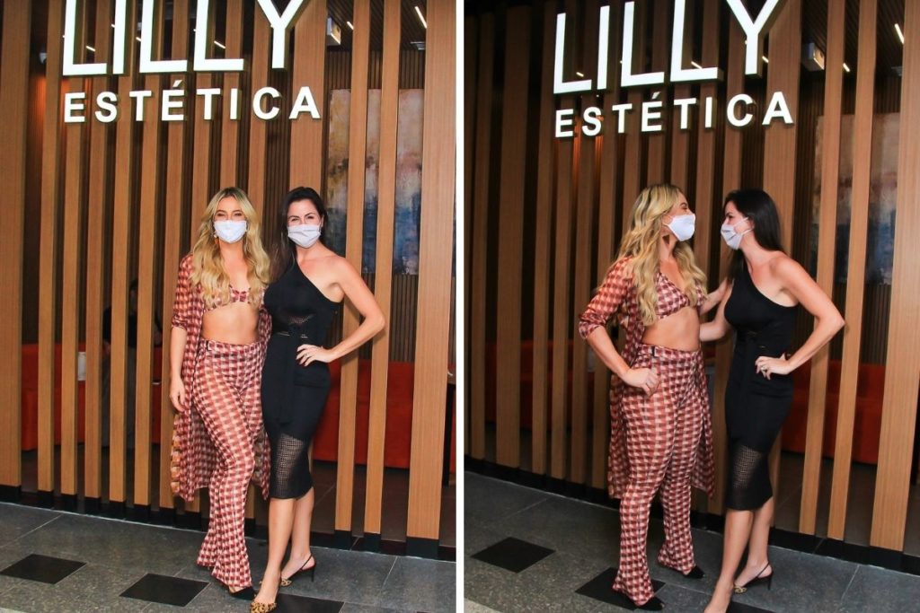 Paolla Oliveira em inauguração de loja de estética no Rio de Janeiro