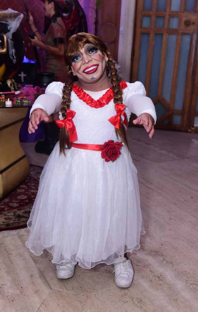 Tokinho na festa de halloween do Gossip no Insta