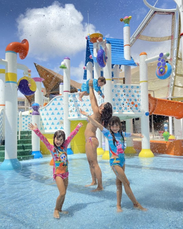 Herdeiros de Kyra Gracie e Malvino Salvador no Beach Park