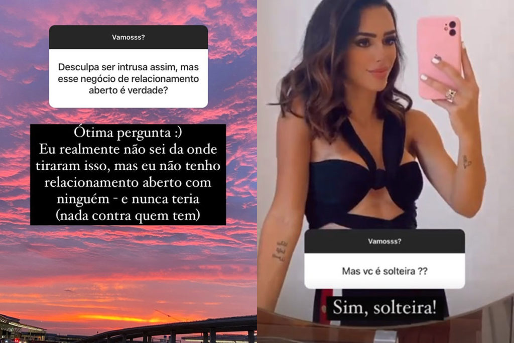 Bruna Biancardi respondeu perguntas dos seguidores nas redes sociais