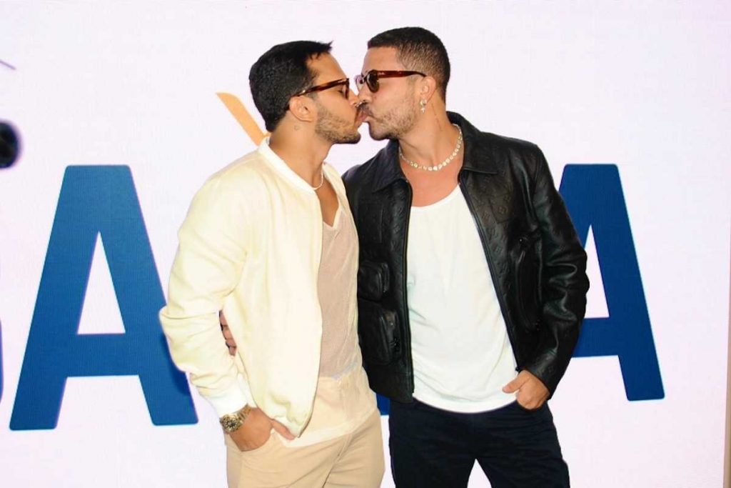 carlinhos maia e lucas guimarães na são paulo fahsion week