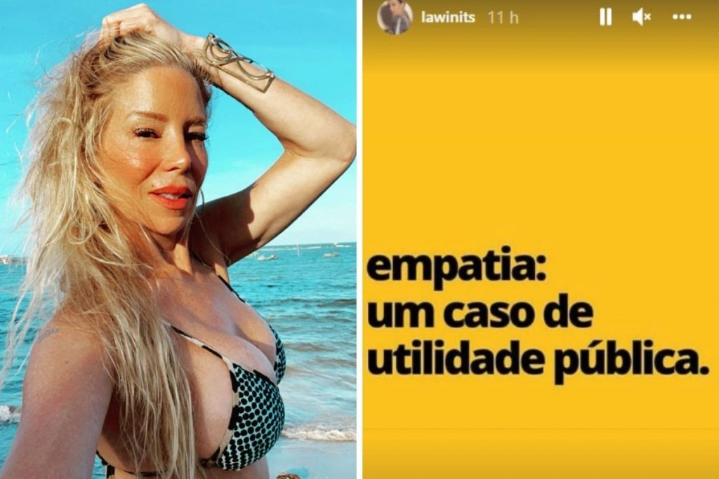 Post de Danielle Winits sobre empatia