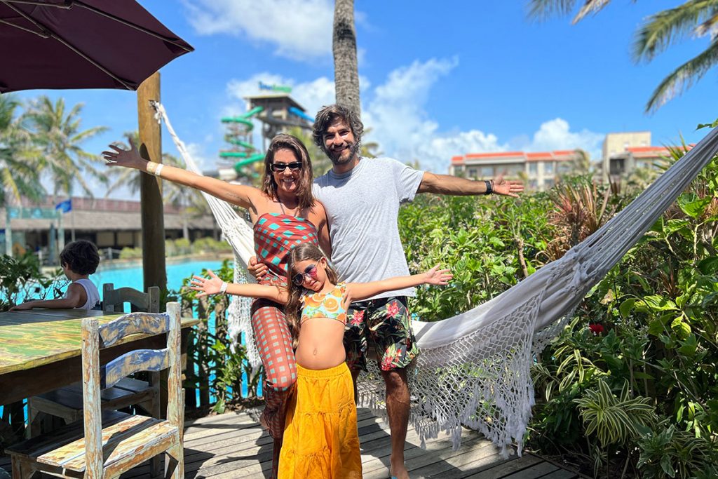 Atriz fez questão de posar para diversas fotos