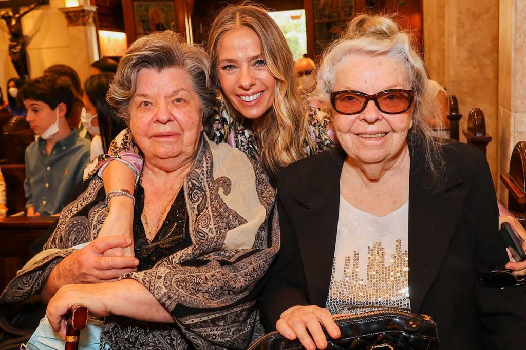 Dona Emma,Adriane Galisteu e dona Irene