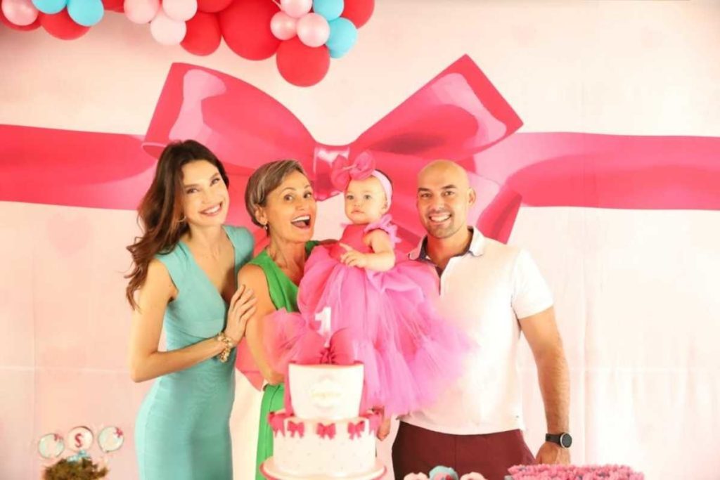 festa de suzanne, filha de júlia pereira e amilcare davello jr