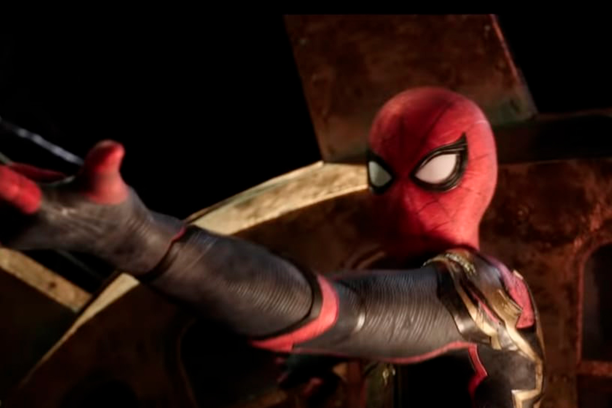 Homem-Aranha em trecho do trailer de "Homem-Aranha: Sem Volta para Casa".