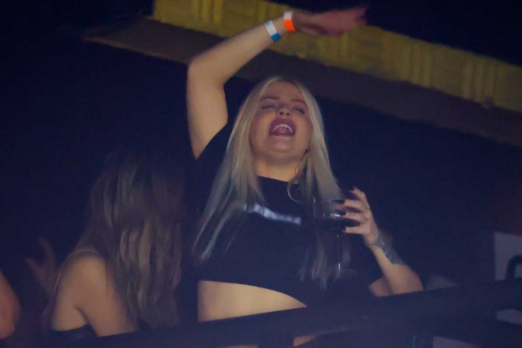 luisa sonza curtindo show de armandinho na audio