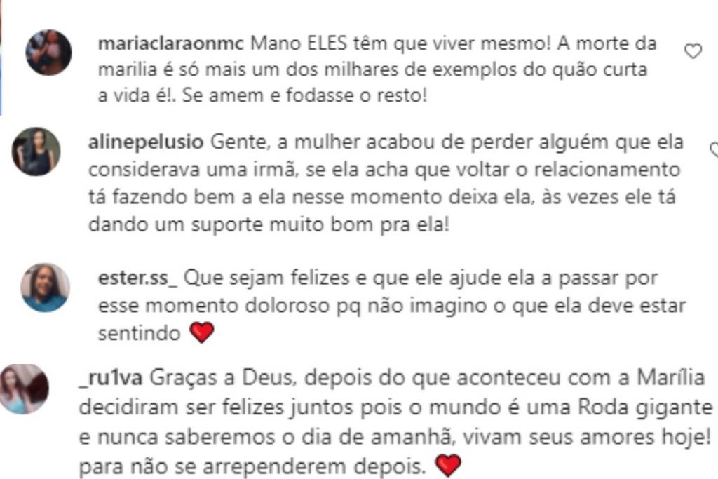 Fãs de Maiara e Fernando Zor apoiam reconciliação