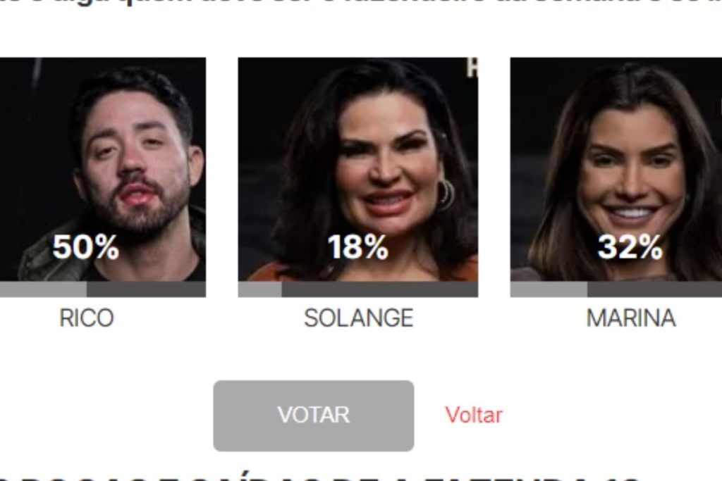 Quem está na roça a Fazenda 2021: Solange, Rico, Dayane e Marina