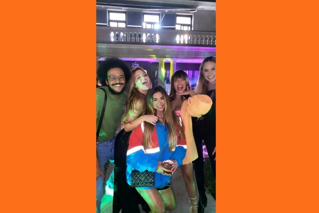 Viih Tube com João Luiz Pedrosa, Sarah Andrade, Kerline Cardoso e Thais Braz