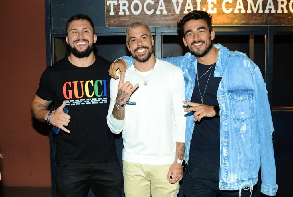 Lipe Ribeiro, Gui Napolitano e Arthur Picoli