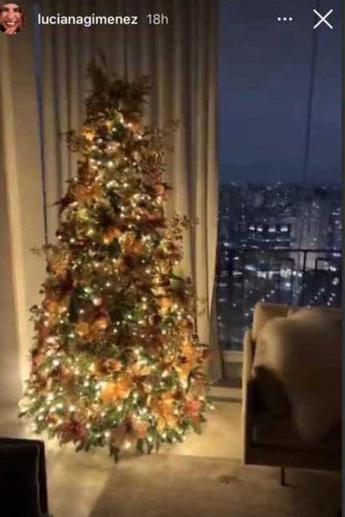 Árvore de Natal de Luciana Gimenez