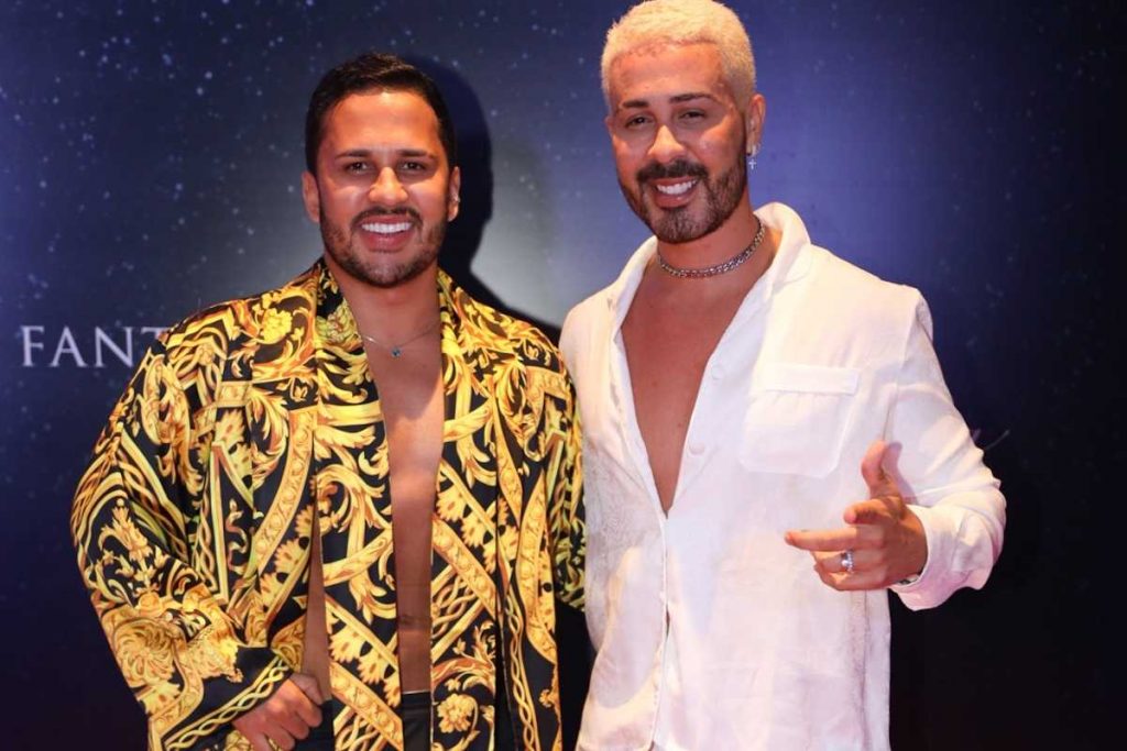 carlinhos maia e lucas guimarães na festa do pijama de virginia fonseca